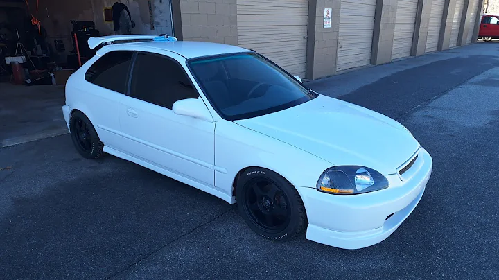 Restoring An Abandoned $400 Honda Civic In 10 Minutes