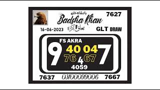 Final Paper Game Thai Lottery16-6-2023