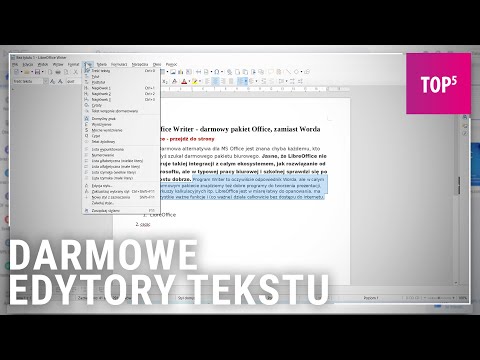 Darmowe programy do edycji tekstu - TOP 5