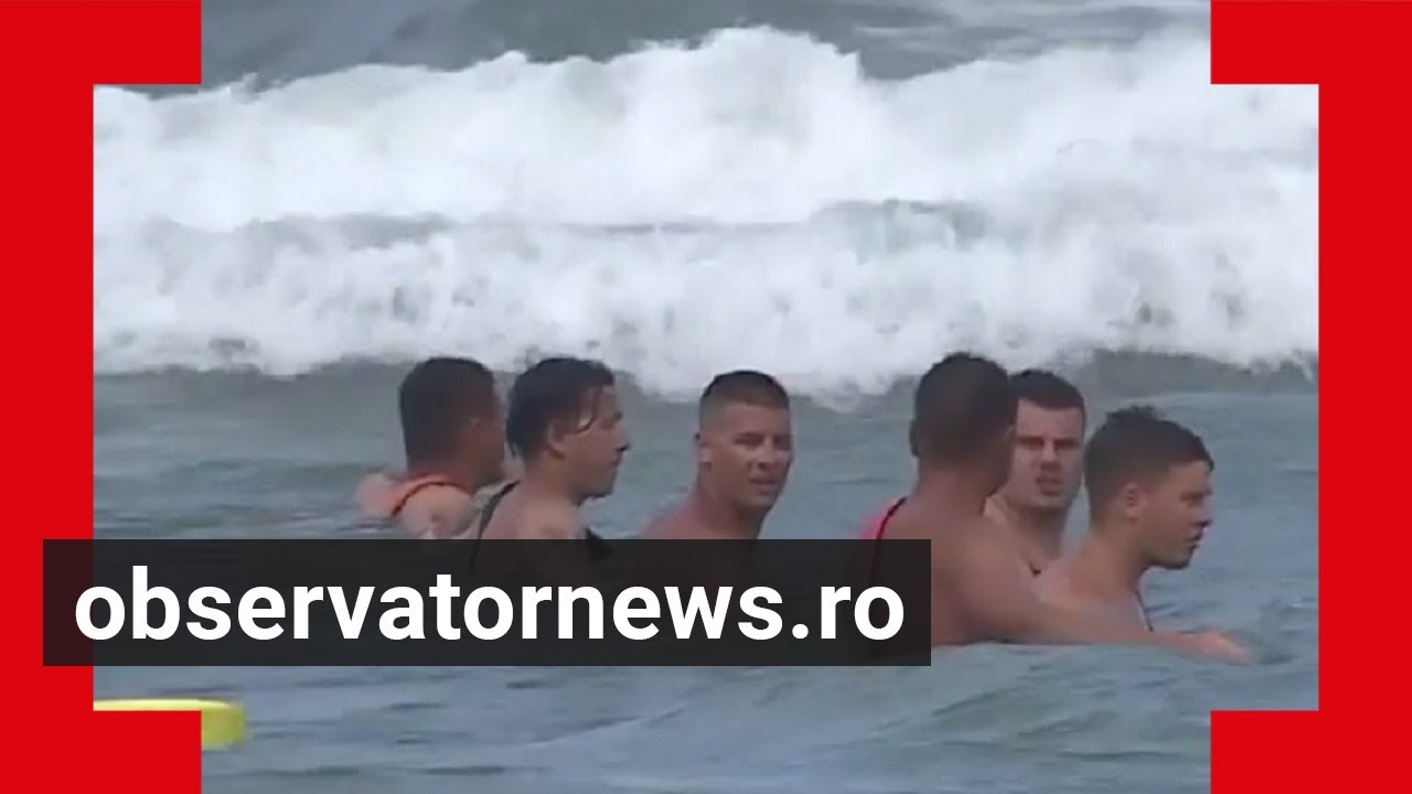Copii luați de valuri, căutări dramatice în staţiunea Mamaia