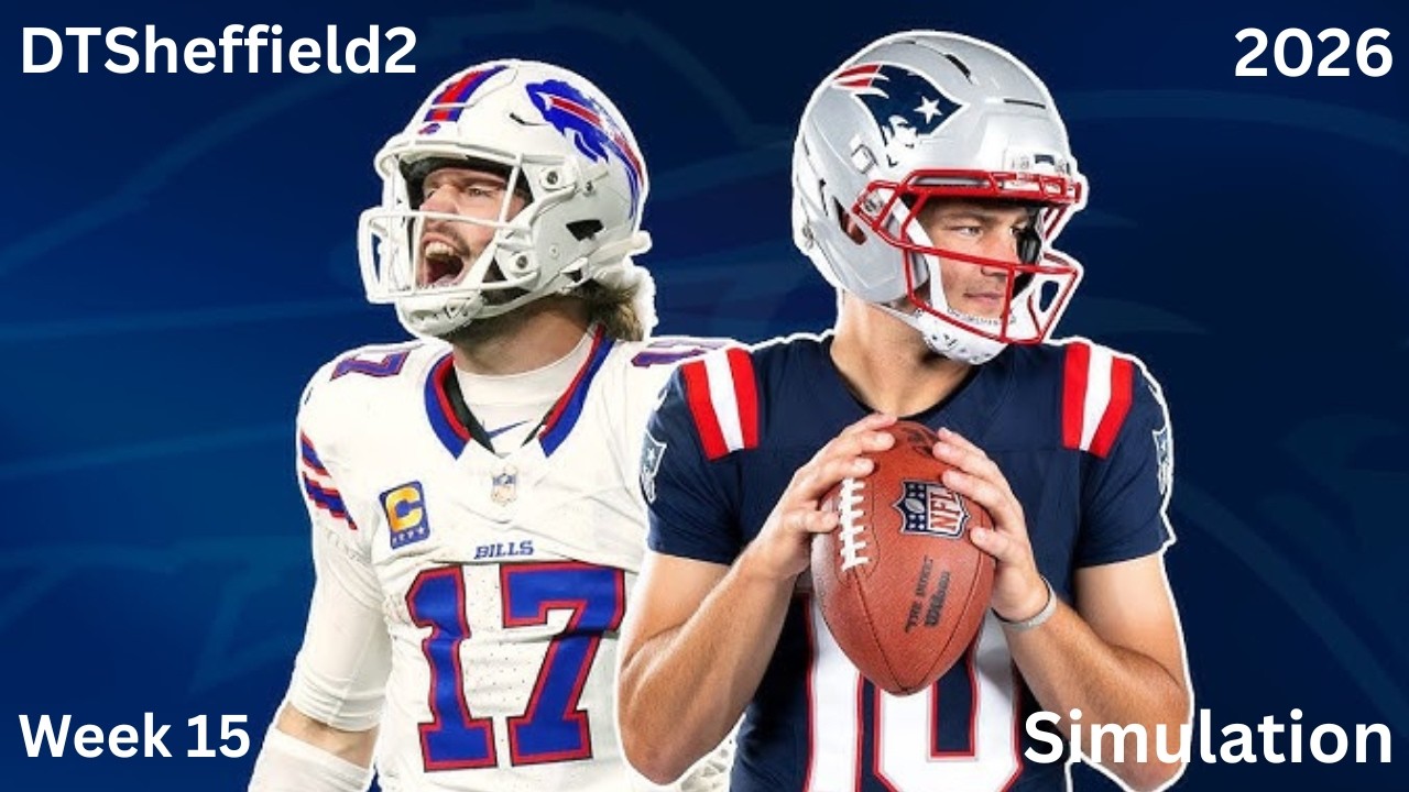 Buffalo Bills vs. New England Patriots | Week 15 Simulation | Madden 26 Xbox Gameplay