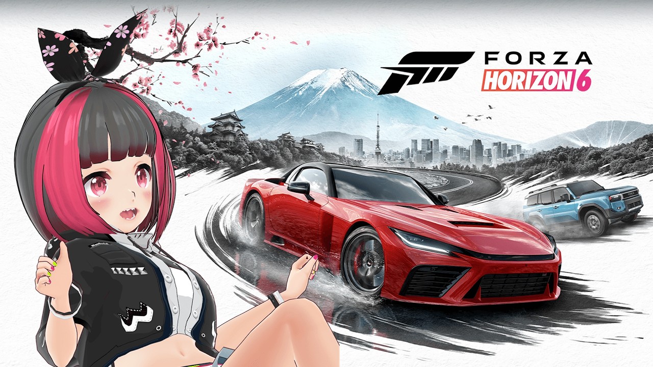 Forza Horizon 6】朝のドライブ！ホイール添え🫠【Vtuber/珠菊はち