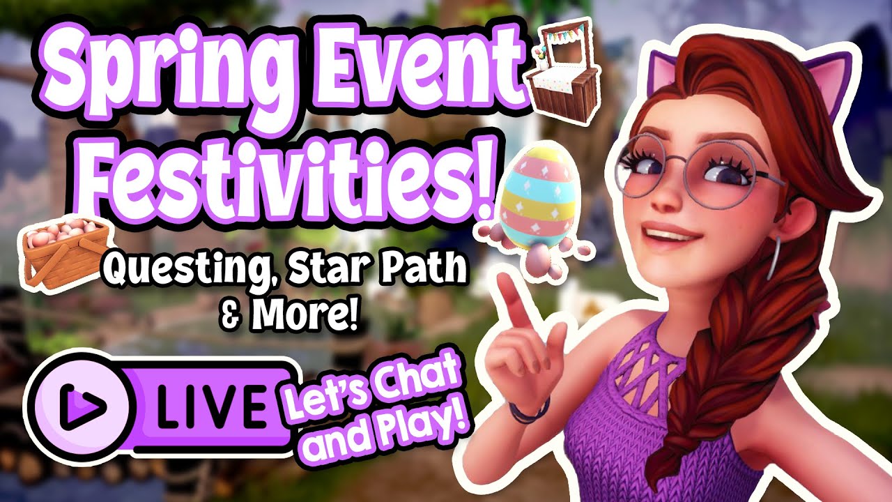 Spring Event Festivities in Disney Dreamlight Valley Let's Play and