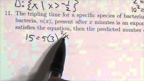 Math 30-1 Logarithms Review #11