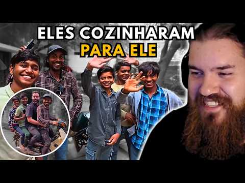 O CONVITE  que MUDOU A VIAGEM  | COMIDA INDIANA | React Lucas Bigodinho