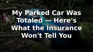 My Parked Car Was Totaled — Here's What the Insurance Won't Tell You