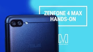 ASUS Zenfone 4 Max Unboxing and Hands on