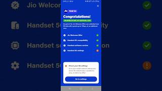Jio TRUE 5G Handset 5G settings error on Samsung Galaxy F23 5G. #jio5g screenshot 2