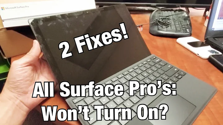 All Surface Pros: Wont't Turn On or Wake Up, Black Screen? 2 Fixes - DayDayNews