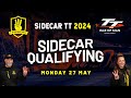 3 Wheeling TT 2024 - Sidecar Qualifying 1 - Monday 27 May