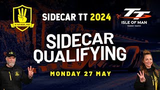 3 Wheeling TT 2024 - Sidecar Qualifying 1 - Monday 27 May