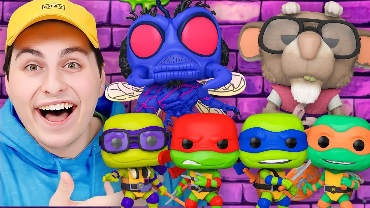 Unboxing The Entire TMNT Mutant Mayhem Funko Pop Set! 