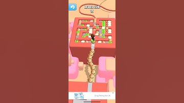 Stacky Dash level 228 gameplay solution. AnImAl FiNd 🎉 Android iOS stickman maze game 🎮#shorts