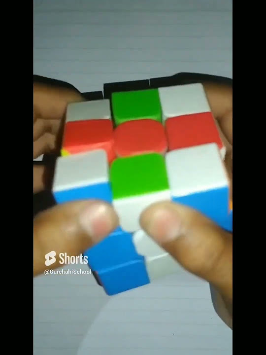 how-to-make-dot-pattern-in-3x3-rubik-cube-in-just-4-moves-with-dumb