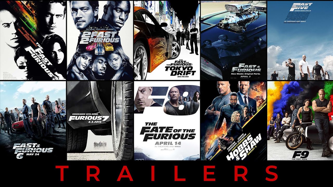 Every 'Fast & Furious' Trailer (2001-2023) 
