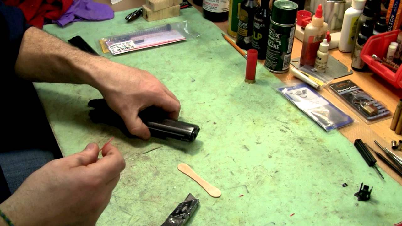 Front sight Fiber Optic Insert Replacement YouTube