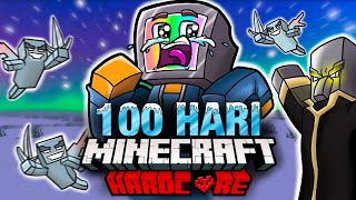 100 Hari Di Minecraft Hardcore Flatworld Only