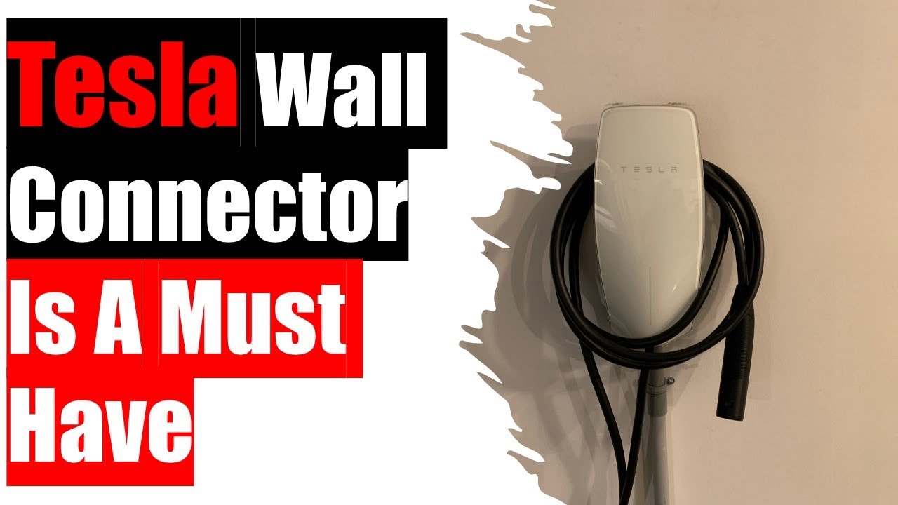 Tesla Wall Connector Charger For Your Home Is A Must Have!! 