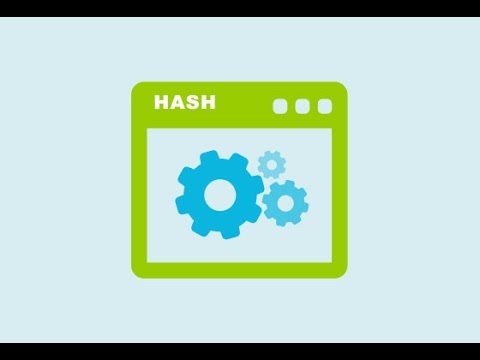 Video: Bir Dosya Nasıl Hash Edilir