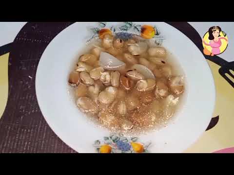 طريقة عمل اشهر الاكلات المصرية الشتوية شوربة الفول النابت اقتصادية وسهلة وسريعة 