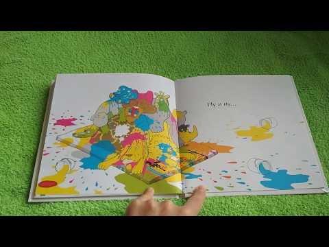 Детская книжка "Мимбо-Джимбо рисует" - читаем вслух .