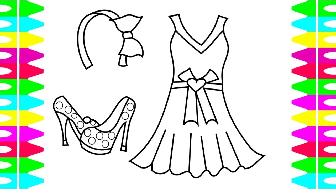 Download Coloring Pages Accessories for Girls| Drawing Pages Coloring For Kids -Colored Markers Glitter ...