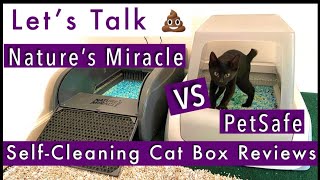 SelfCleaning Cat Box PetSafe VS Nature's Miracle Review. Unboxing Cat Box. How To Clean A Cat Box