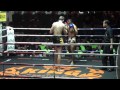 Jimmy mckinnon tiger muay thai knocks out komsorn thailand  patong thai boxing stadium