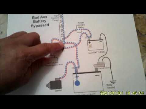 AUX BATTERY DELETE Jeep Wrangler JL Gladiator JT - YouTube