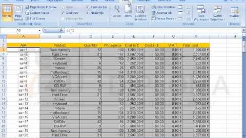 Freeze panes in the active spreadsheet for the first two rows.