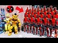 All Animatronics VS Evil Deadpool Army! (GTA 5 Mods FNAF RedHatter)