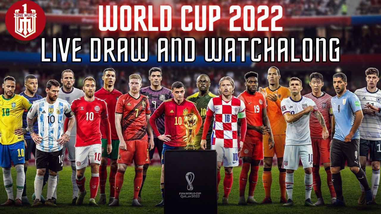 Fifa World Cup 2022 Live draw Reaction and Watchalong