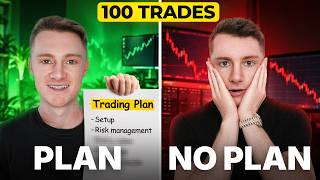 I Took 100 Trades With a Plan vs. No Plan