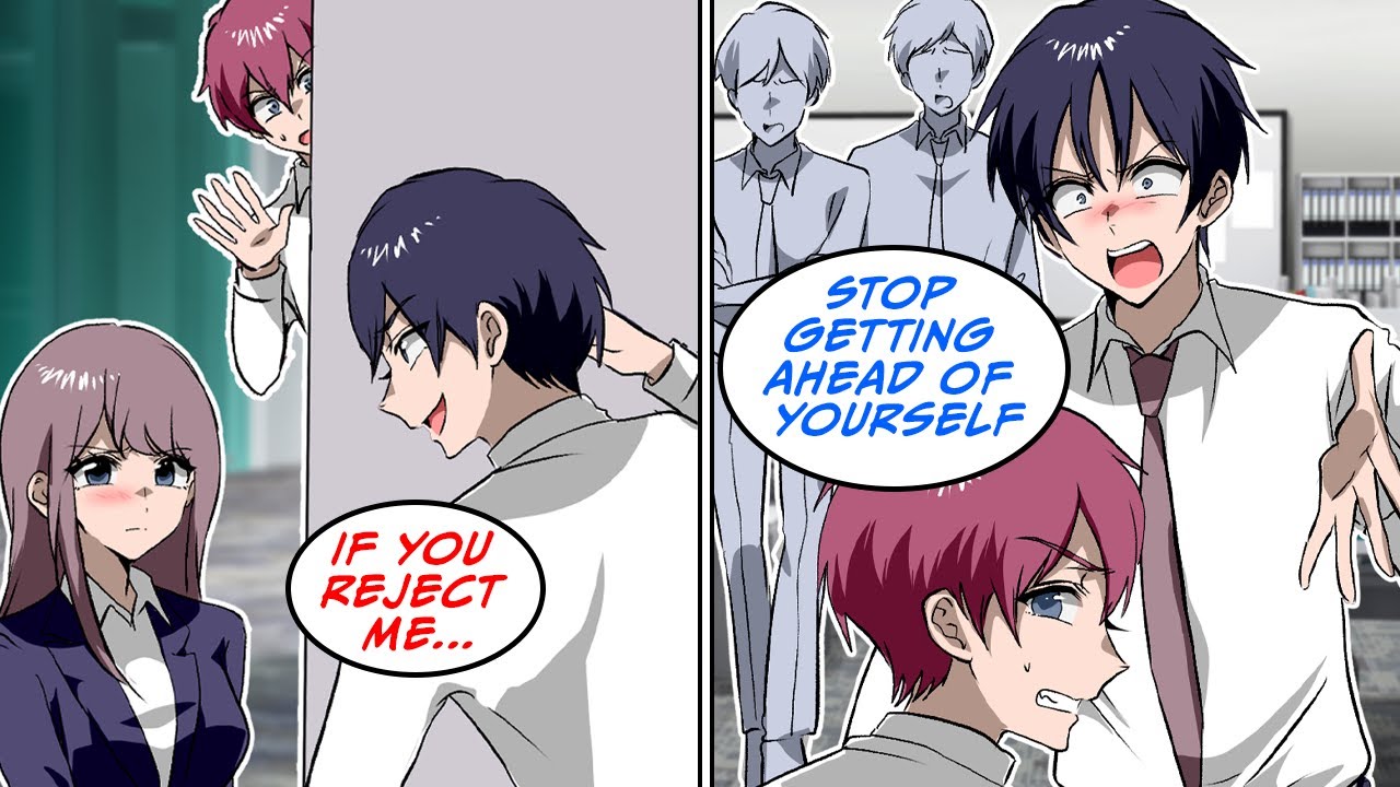 【RomCom】A man hired through connections tries to woo his cool, beautiful superior【Manga Dub】