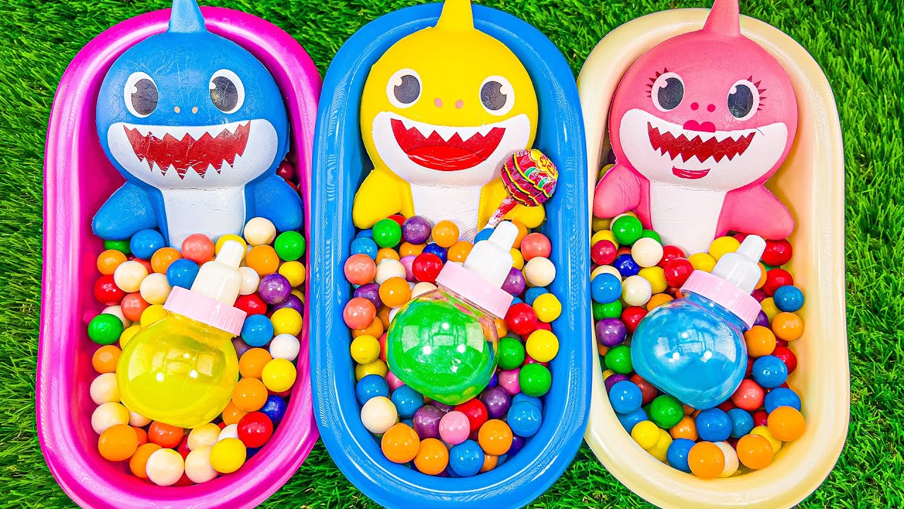 Satisfying Video l DIY How To Make Rael Blue Sprunki Form Color Slime & Rainbow Candy Mixing ASMR