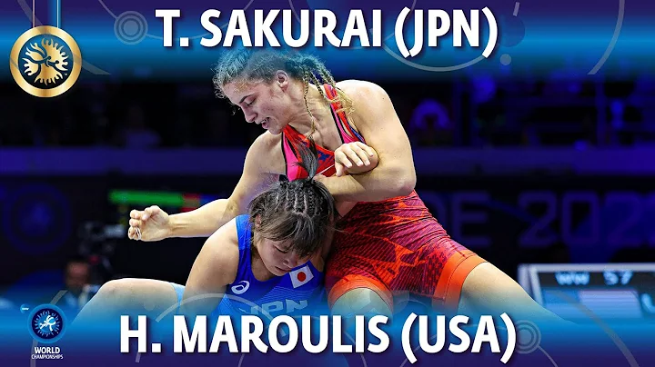 Tsugumi Sakurai (JPN) vs Helen Louise Maroulis (USA) - Final // World Championships 2022 // 57kg