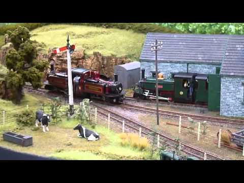 Welsh Narrow gauge double ended train Warrington model 