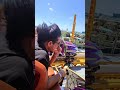 My friend rides Stardust Racers for the first time!