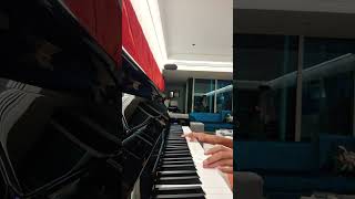 Playing sections of a song until it's complete. Song 2, part 2, Passacaglia #shorts #piano