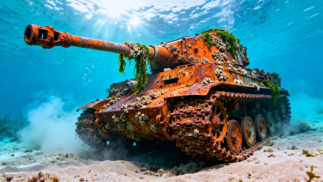 FULL RESTORATION OF A TIGER TANK ABANDONED FOR 40 YEARS AT THE BOTTOM OF THE SEA — FROM SCRAP METAL