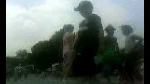Jamie Brewster dancing