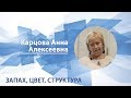 Карцова Анна - Лекция "Запах, цвет, структура"