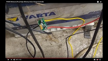 PWM5 MInature (Pico) High efficiency Solar Charge Controller