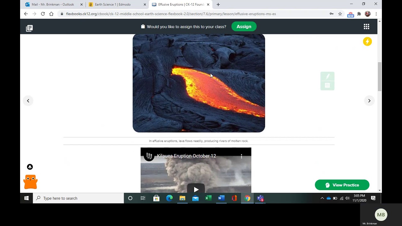 Effusive Eruptions Instruction - YouTube