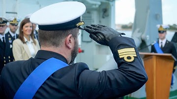 🫡 Salute, Capitano! – Change of command for NATO’s research ship in Portsmouth, UK