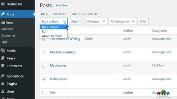 How to Bulk Delete Posts in WordPress