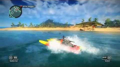 Just Cause 2 Smugglers do run-Hardcore