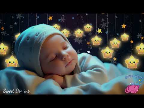 Beat Insomnia Fast 💤 Mozart & Brahms Lullabies  Soothing Baby Sleep Music for Sweet Dreams