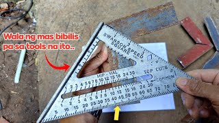 How to use SPEED SQUARE to cut any degree angle|@bhamzkievlog5624