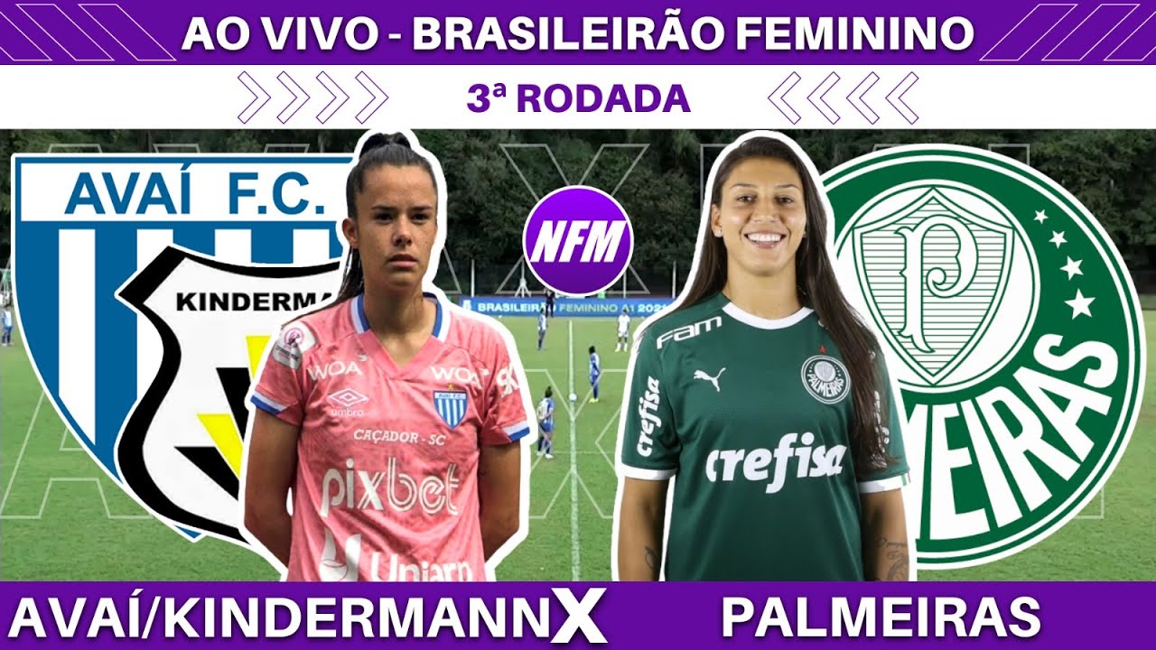 🔴AO VIVO, PALMEIRAS x KINDERMANN